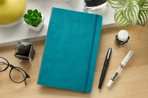 Rhodia 2026 Weekly Planner - Peacock