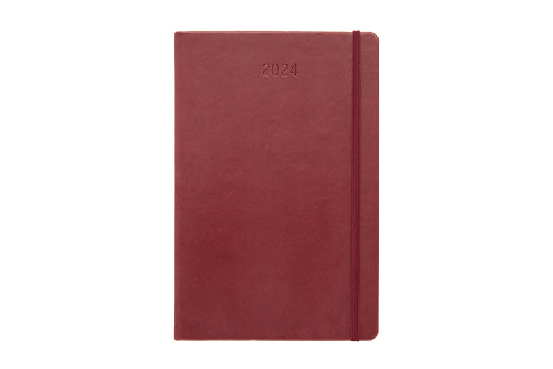 Rhodia 2024 Weekly Planner - Burgundy