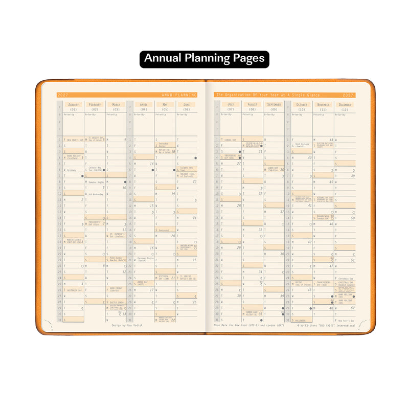 Rhodia 2027 Weekly Planner - Black