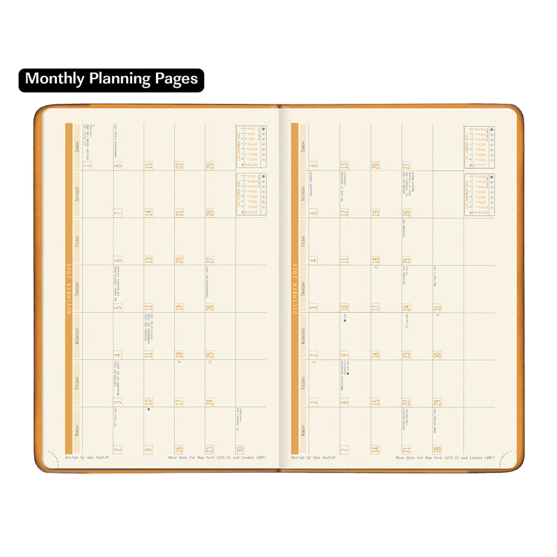 Rhodia 2027 Weekly Planner - Black