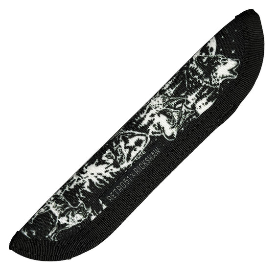 Retro 51 X Rickshaw Bagworks 1 Pen Sleeve - Wolf Rescue