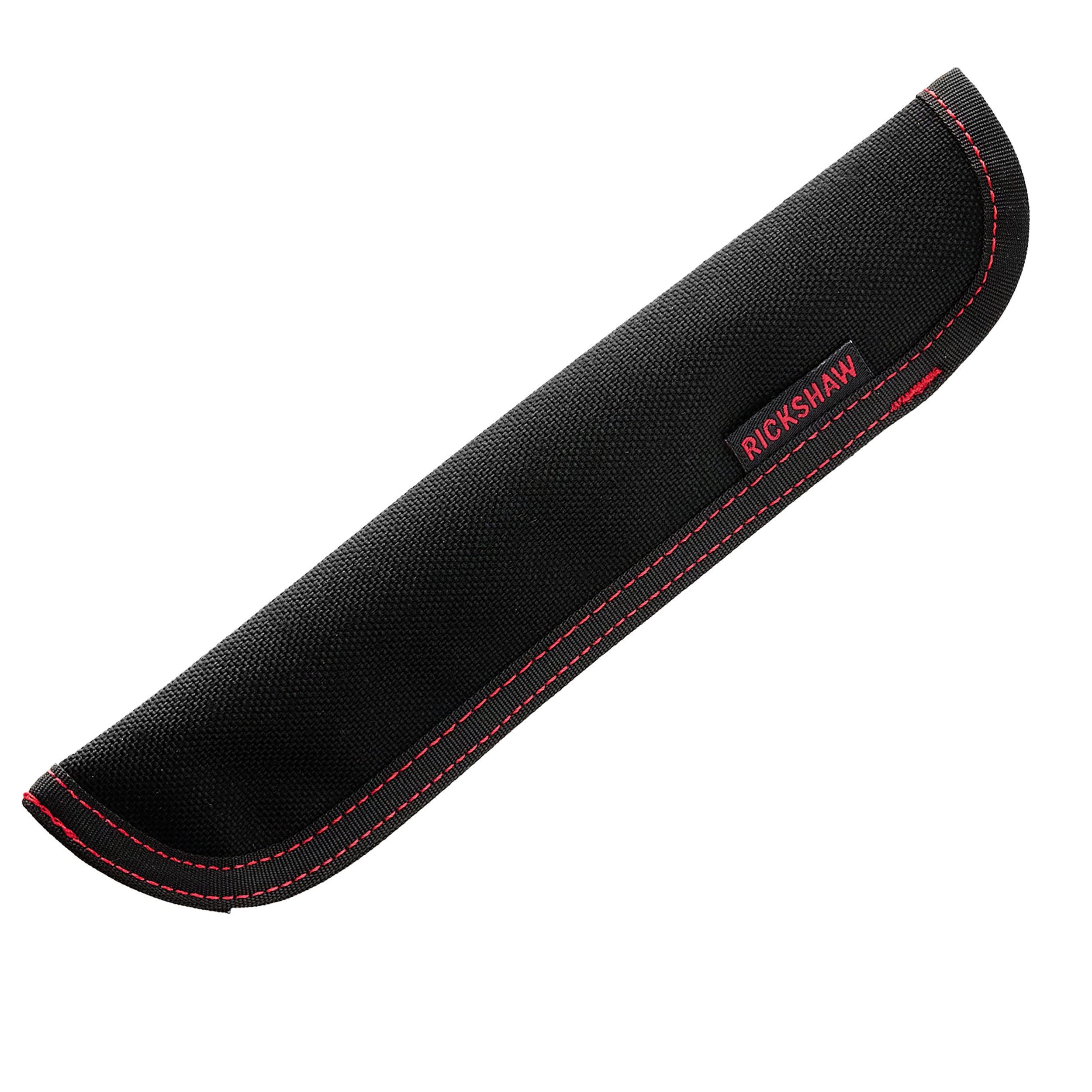 Rickshaw Bagworks 1 Pen Sleeve 3XLF - Black/Red - The Goulet Pen