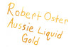 Robert Oster Aussie Liquid Gold - Ink Sample
