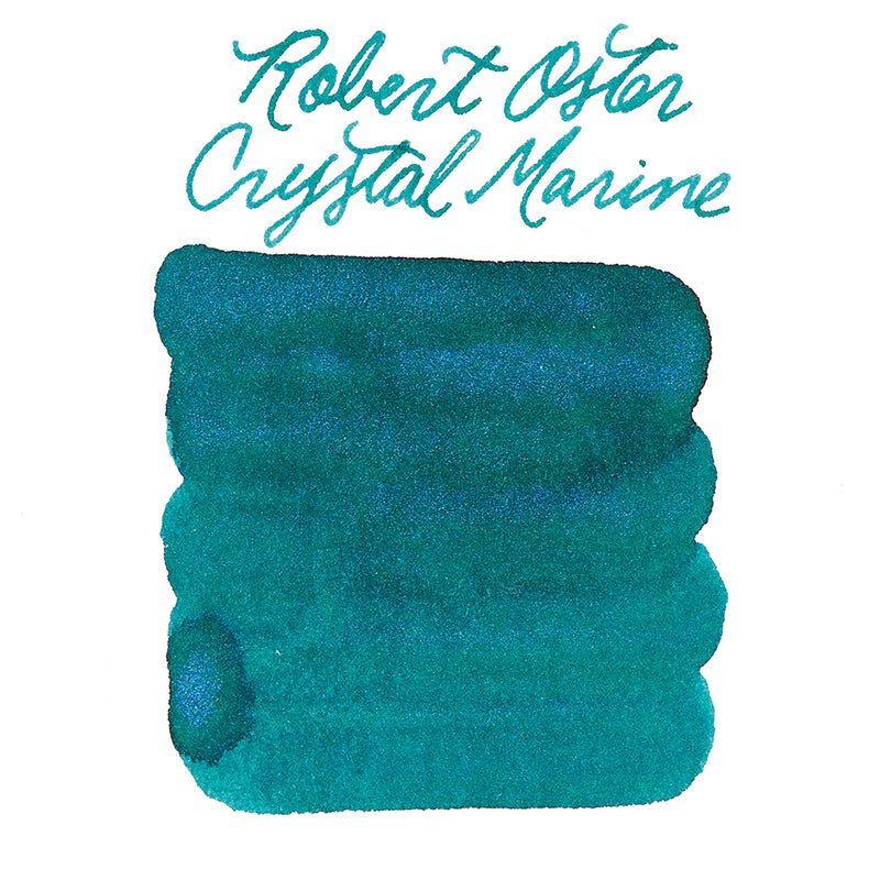 Robert Oster Crystal Marine - Ink Sample