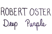 Robert Oster Deep Purple - Ink Sample