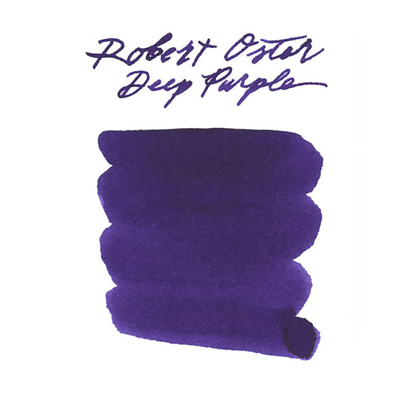 Robert Oster Deep Purple - Ink Sample