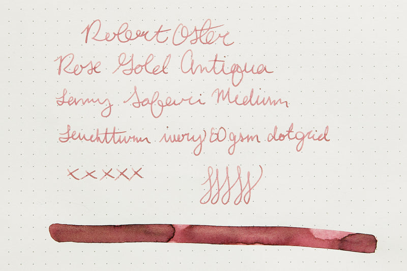 Robert Oster Rose Gold Antiqua - 50ml Bottled Ink