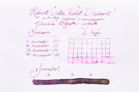 Robert Oster Violet Dreams - Ink Sample