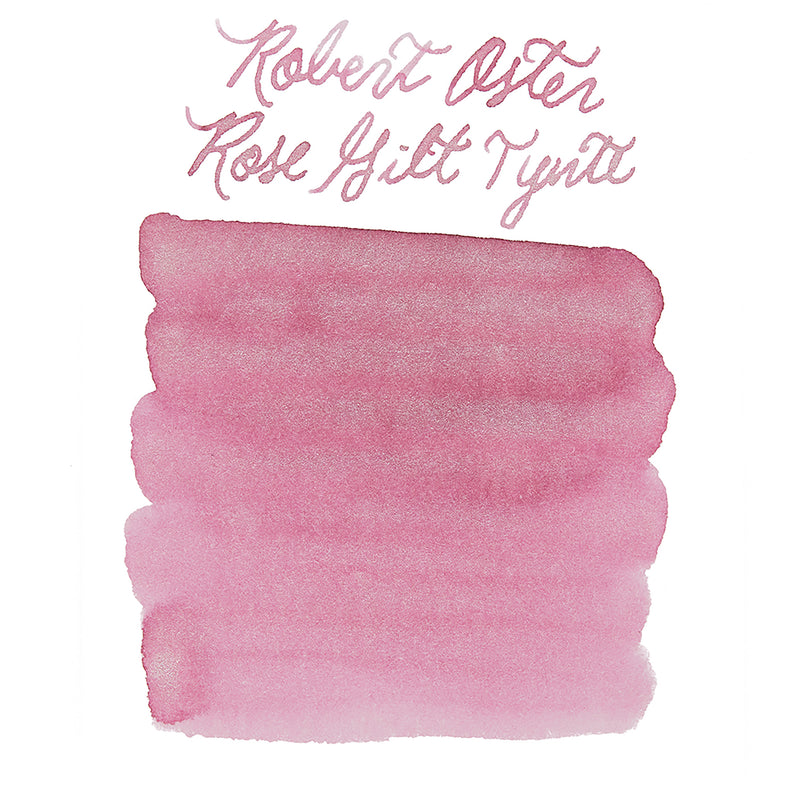 Robert Oster Rose Gilt Tynte - Ink Sample