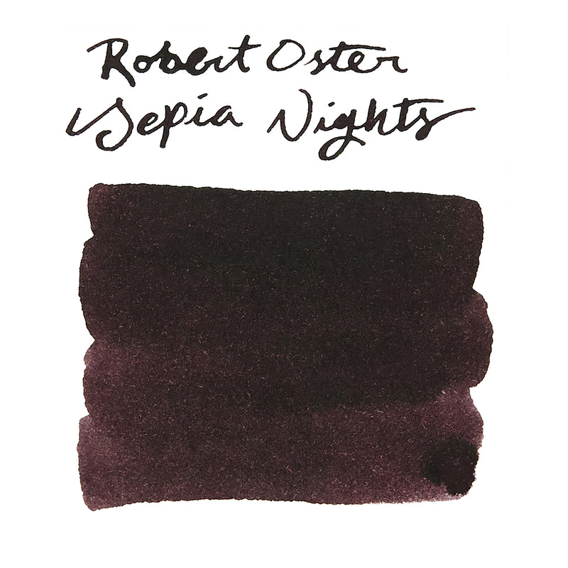 Robert Oster Sepia Nights - Ink Sample