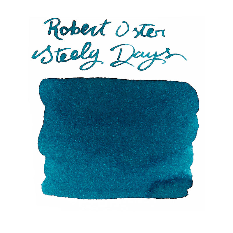 Robert Oster Steely Days - Ink Sample