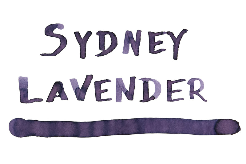 Robert Oster Sydney Lavender - Ink Sample
