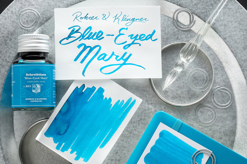 Rohrer & Klingner Blue-Eyed Mary - 50ml Bottled Ink