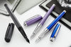 S.T. Dupont Line D Large Fountain Pen - Firehead Guilloche Ocean Blue