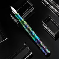 Schon DSGN Faceted Pocket Six Fountain Pen - Bismuth Crystal