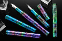 Schon DSGN Faceted Pocket Six Fountain Pen - Bismuth Crystal