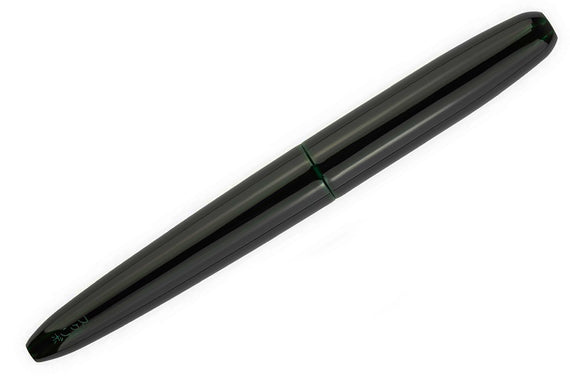 SCRIBO PIUMA Fountain Pen - Hane Kuro - Tamenuri Platinum (Limited Edition)