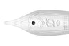 S.T. Dupont Line D Large Fountain Pen - Firehead Guilloche Ocean Blue