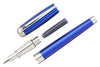 S.T. Dupont Line D Large Fountain Pen - Firehead Guilloche Ocean Blue