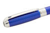 S.T. Dupont Line D Large Fountain Pen - Firehead Guilloche Ocean Blue