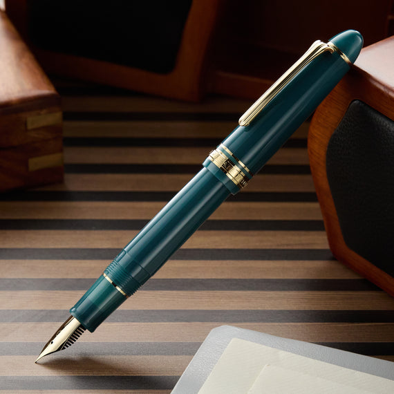 Sailor 1911 Casual L Basis Fountain Pen - Muted Green
