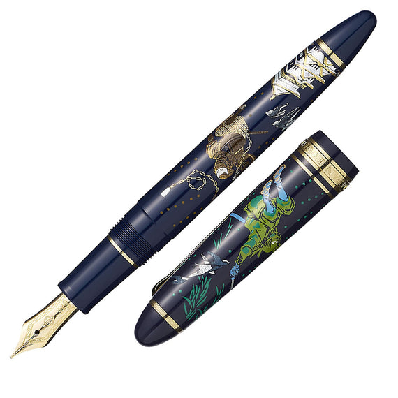 Sailor 1911S Ninja Maki-e Fountain Pen - Kusarigama (Limited Edition)