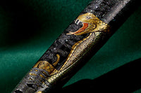 Sailor 1911 King of Pens Maki-e Fountain Pen - Cobra to Gekkou (Limited Edition)