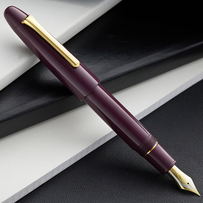 Sailor 1911 King of Pens Color Urushi Ebonite Fountain Pen - Lilac