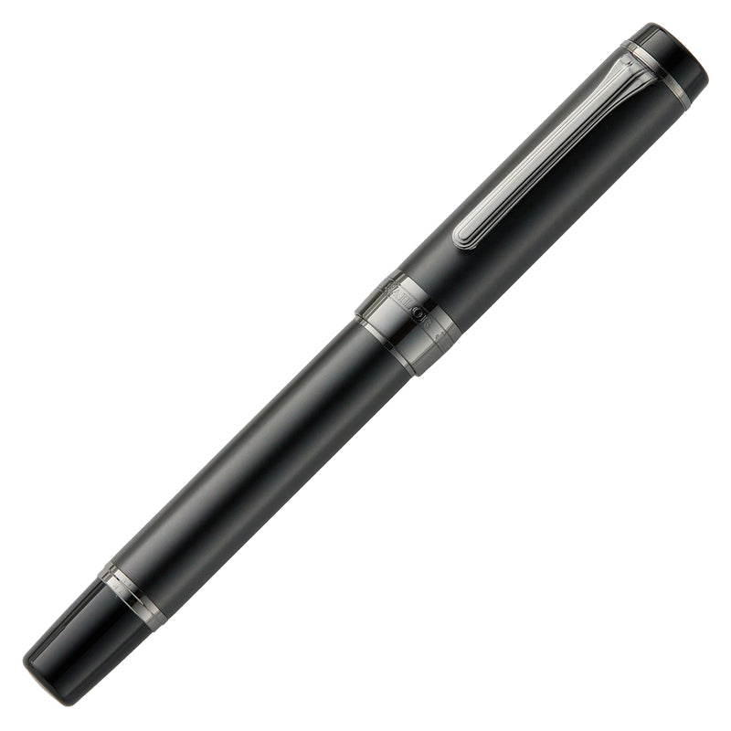 Sailor CYLINT Fountain Pen - Matte Black Stainless Steel