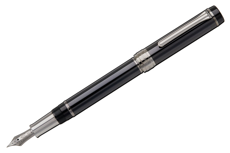 Sailor CYLINT Fountain Pen - Black Stainless Steel