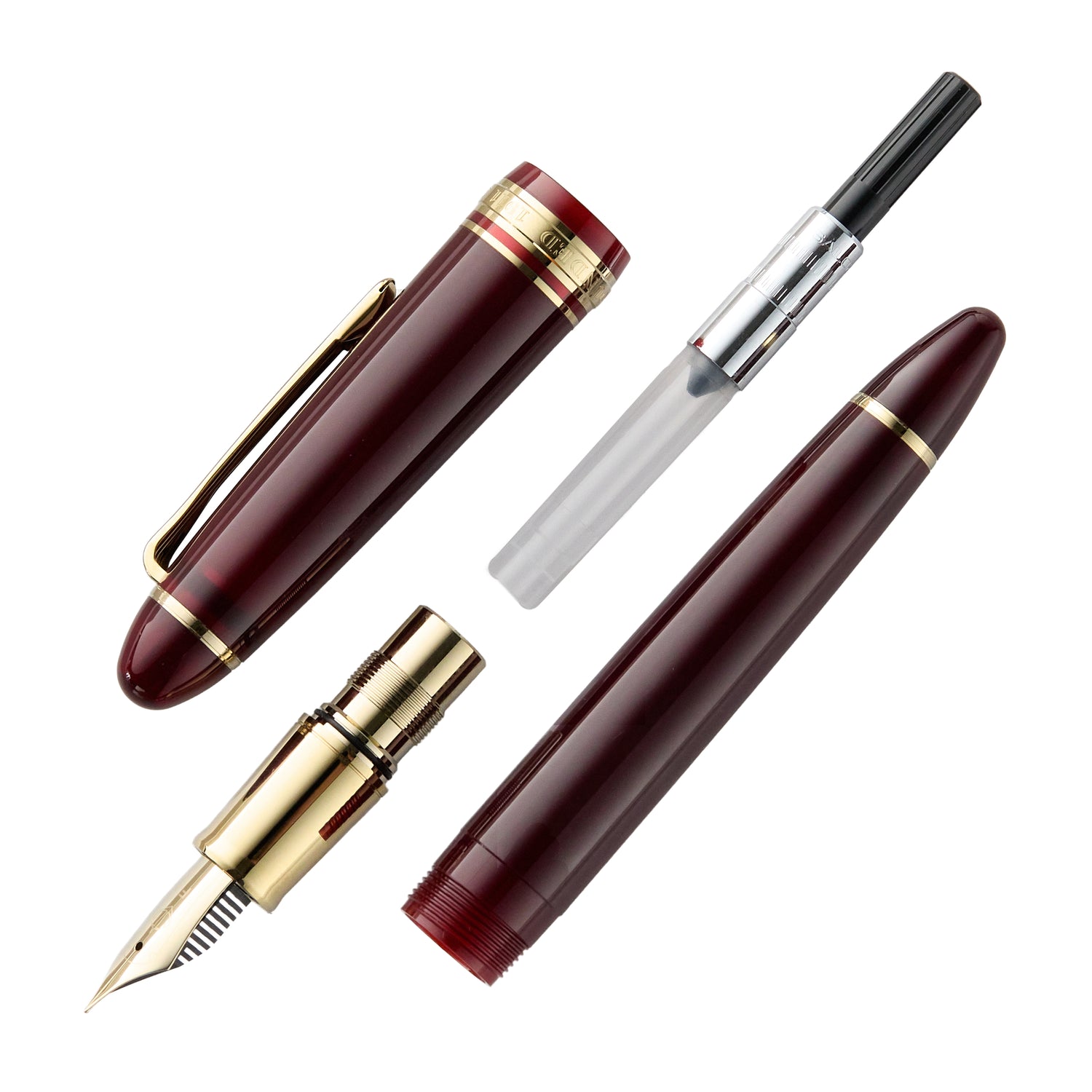 Sailor 1911 Casual L Stable Fountain Pen - Muted Red - The Goulet