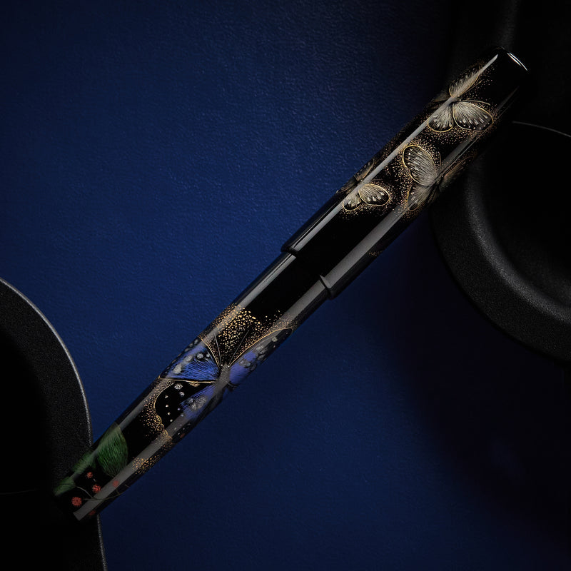 Sailor Chinkin Fountain Pen - Giant Purple Butterfly (Limited Edition)