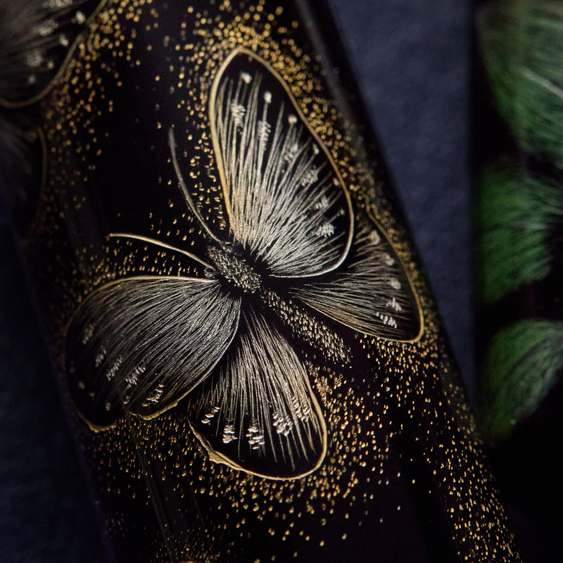 Sailor Chinkin Fountain Pen - Giant Purple Butterfly (Limited Edition)
