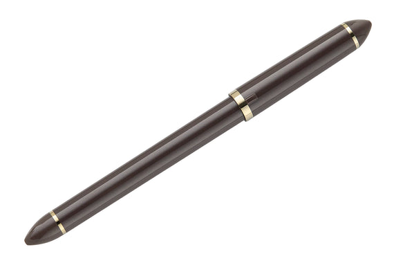 Sailor Compass Fude De Mannen Fountain Pen - Pearl Brown, 40°
