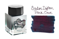 Sailor Dipton Pen & Ink Set - Dark Cave