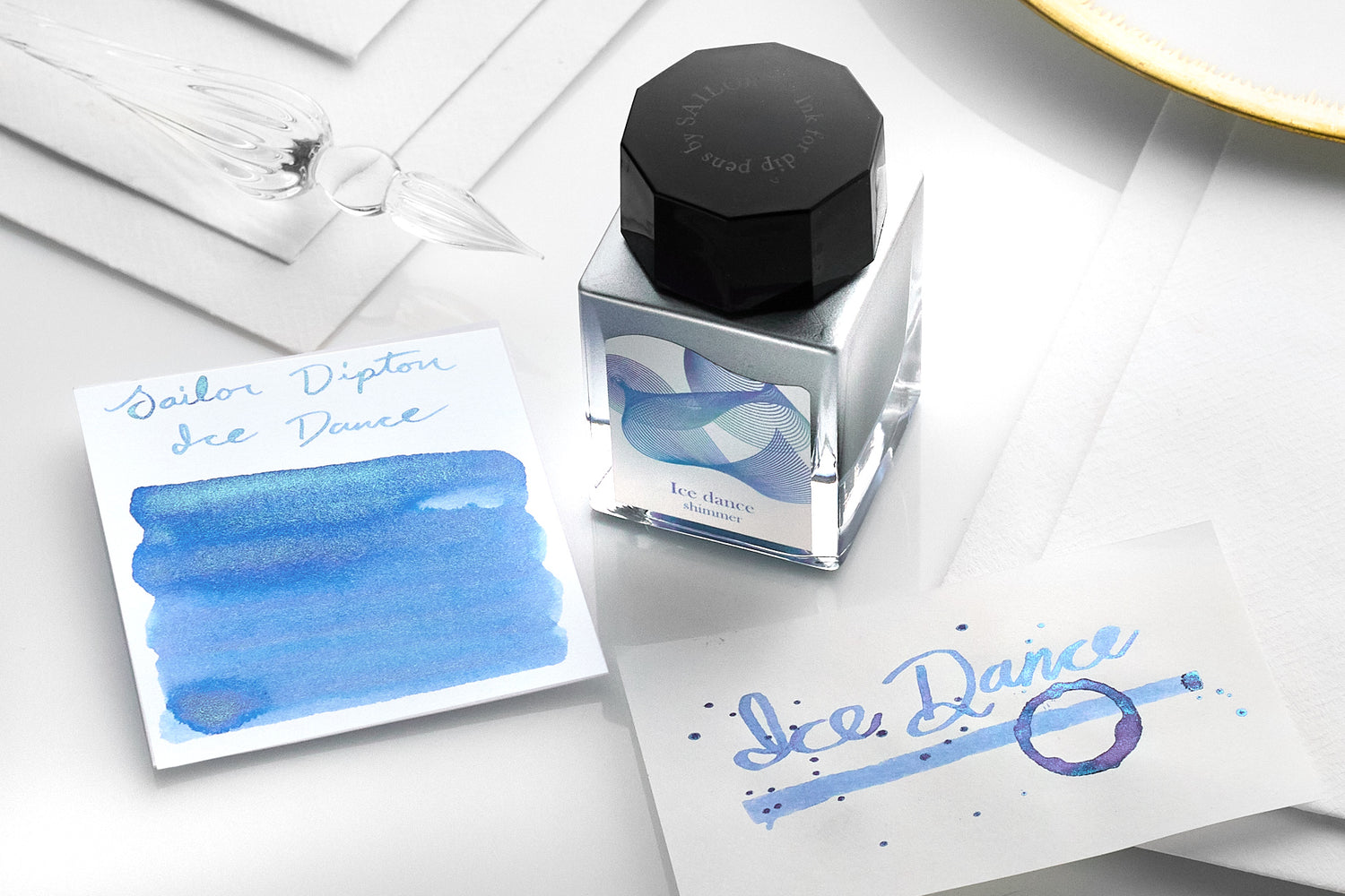 Sailor Hocoro Dip Pen and Dipton Ink (10ml) Set - Ice Dance – Saiko  Stationery