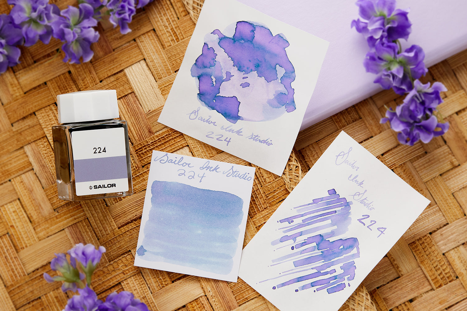 Sailor Ink Studio 224 - Ink Sample - The Goulet Pen Company