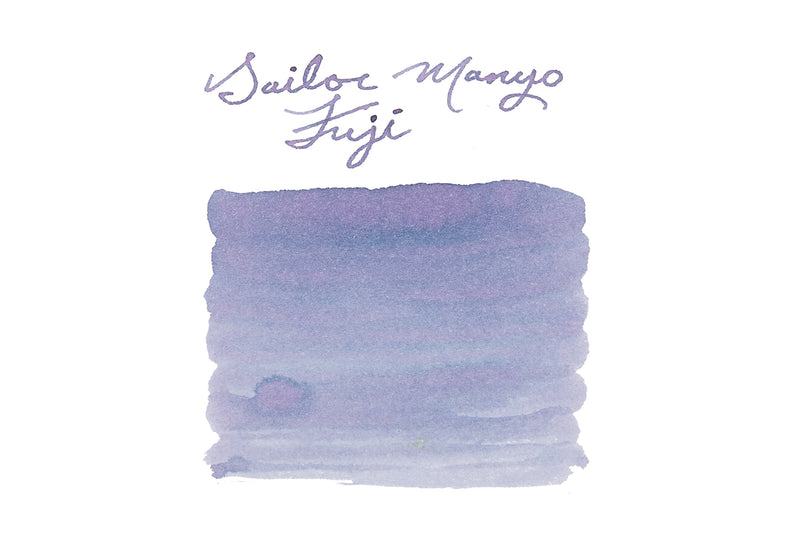 Sailor Manyo Fuji - Ink Sample
