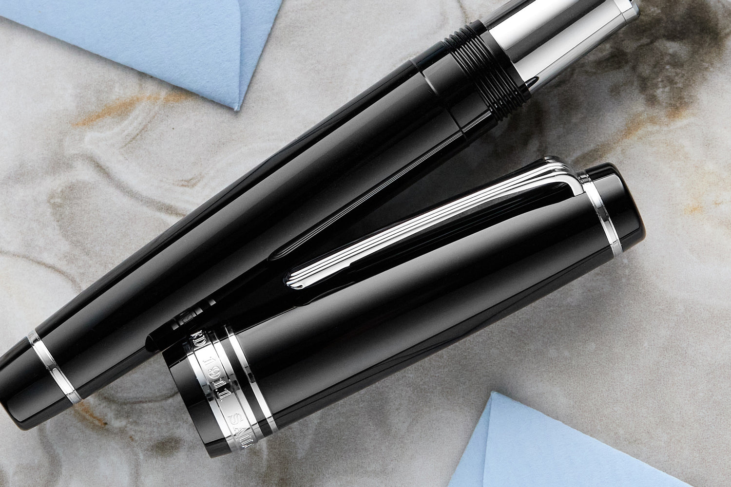 Sailor Pro Gear Fountain Pen - Ginza Silver (Limited Edition) - The ...