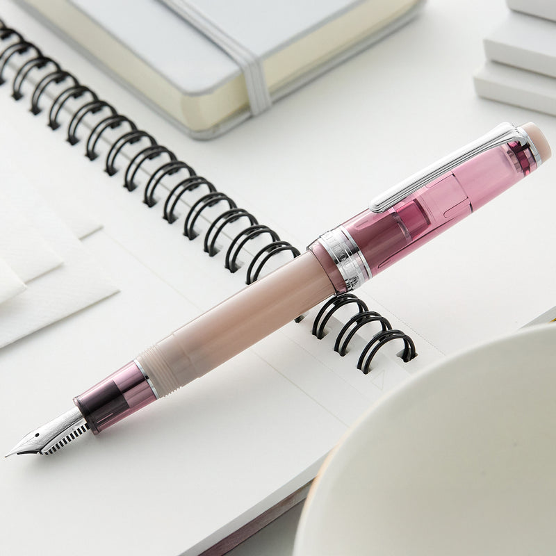 Sailor Pro Gear Slim Manyo Fountain Pen Set - Red Bean (Limited Edition)