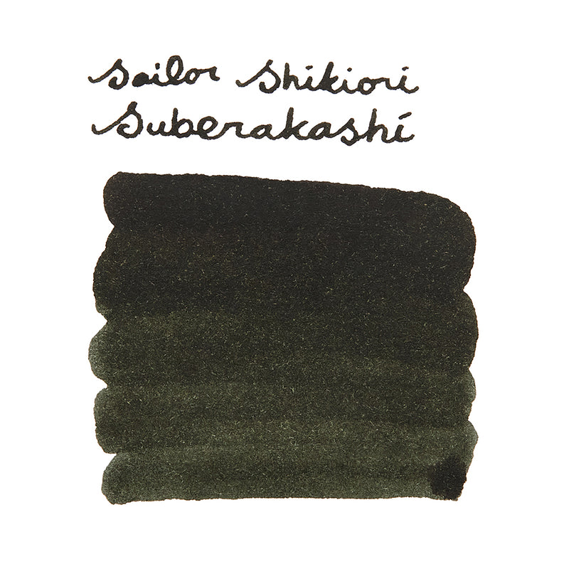 Sailor Shikiori Suberakashi - Ink Sample