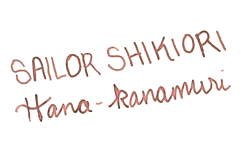 Sailor Shikiori Hanakanmuri - Ink Sample