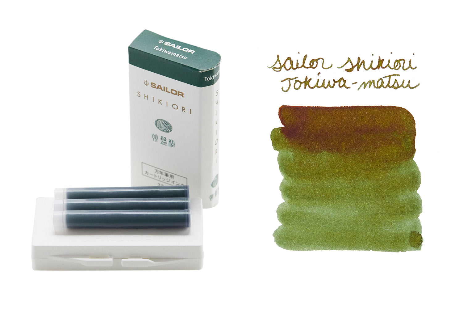 Shikiori Tokiwamatsu Ink | Pine Green Shikiori Tokiwamatsu Ink | Pine Green