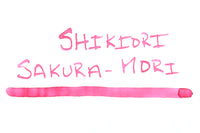 Sailor Shikiori Sakura-mori - Ink Sample