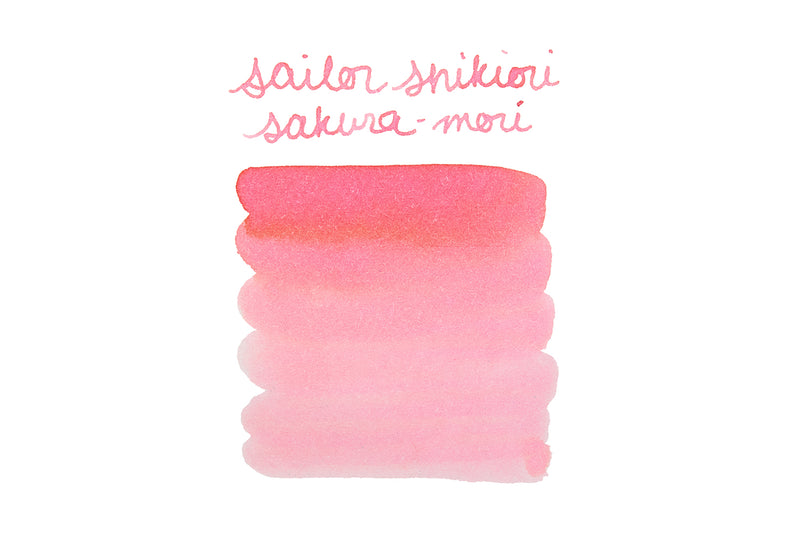 Sailor Shikiori Sakura-mori - Ink Sample