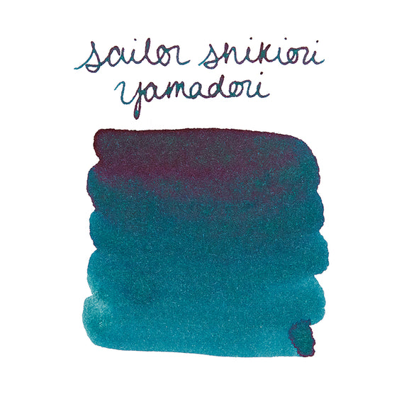 Sailor Shikiori Yamadori fountain pen ink