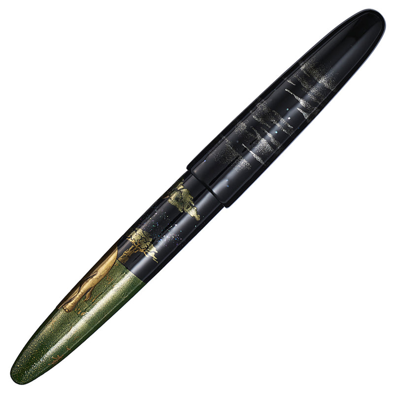 Sailor 1911 King of Pens Maki-e Fountain Pen - Zou to Gekkou (Limited Edition)