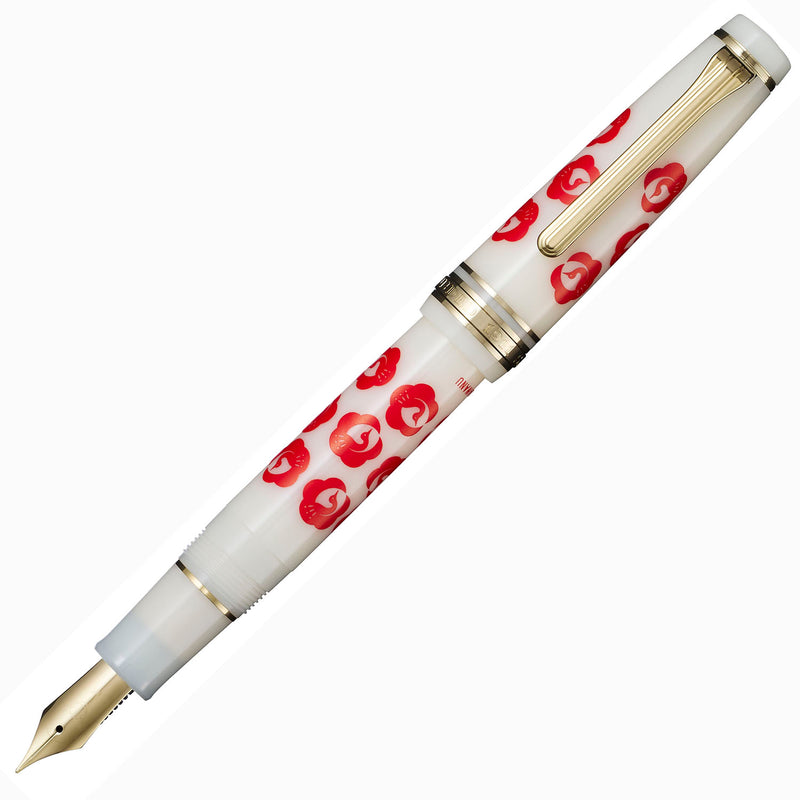 Sailor X KAMAWANU Pro Gear Fountain Pen - Tsurumaru-ume (Limited Edition)