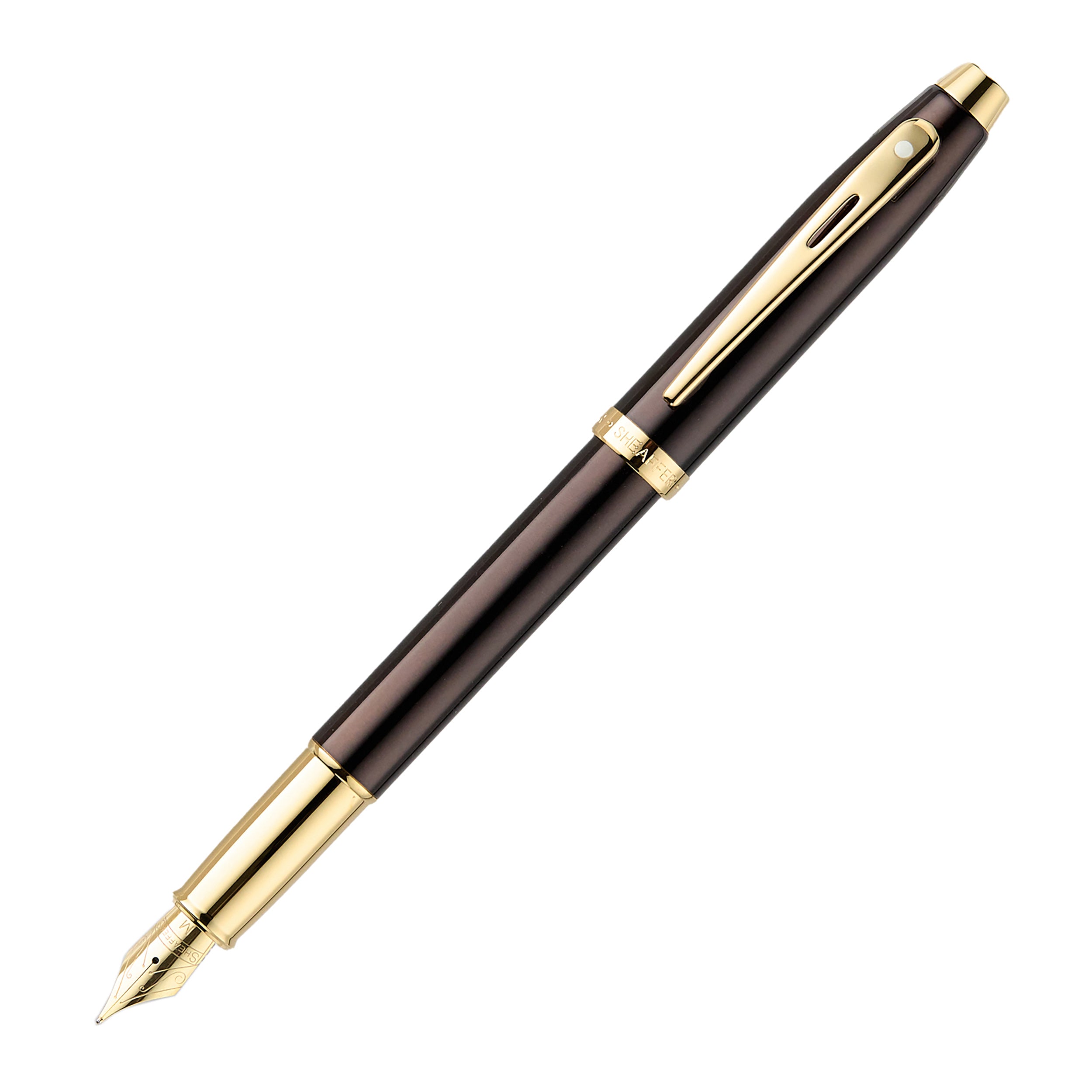 Sheaffer 300 Heritage Penna A Sfera Roller Cromata Con Dettagli Oro – Elegante E Ricaricabile - 2