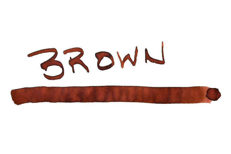 Sheaffer Brown - Ink Sample
